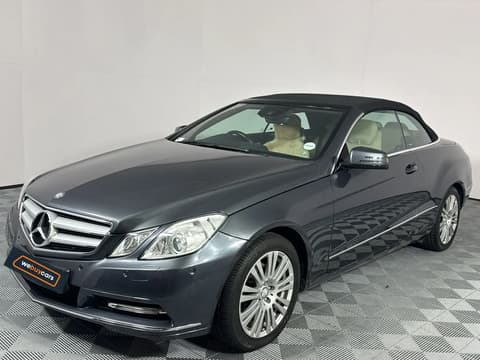 2013 Mercedes-Benz E Class Cabriolet