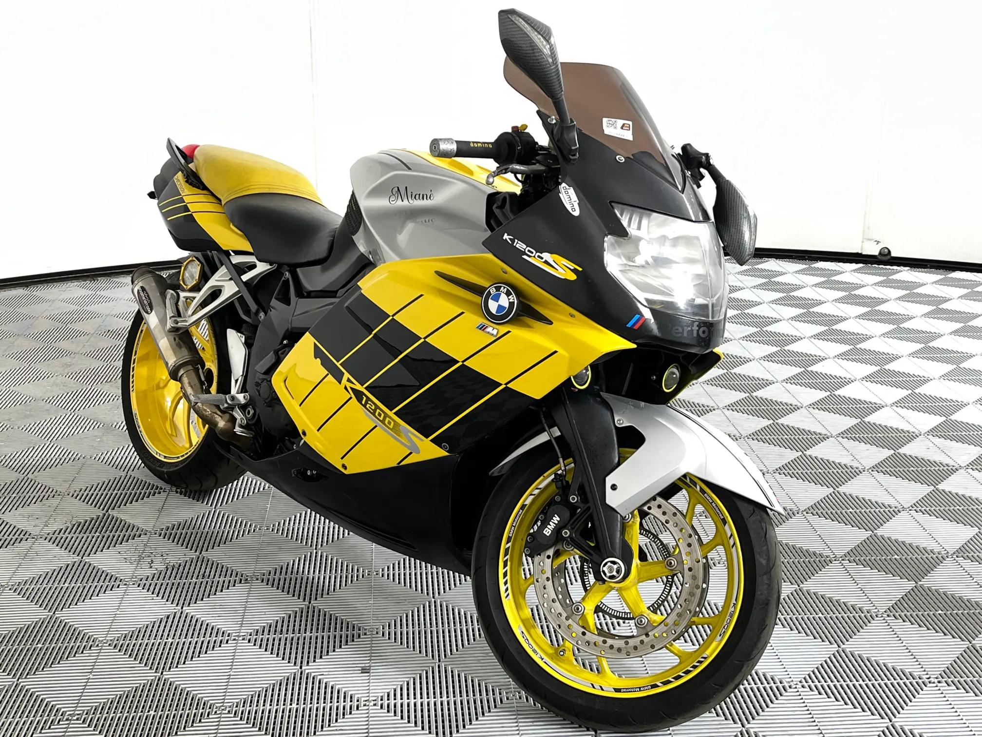 Bmw k1200s hot sale yellow