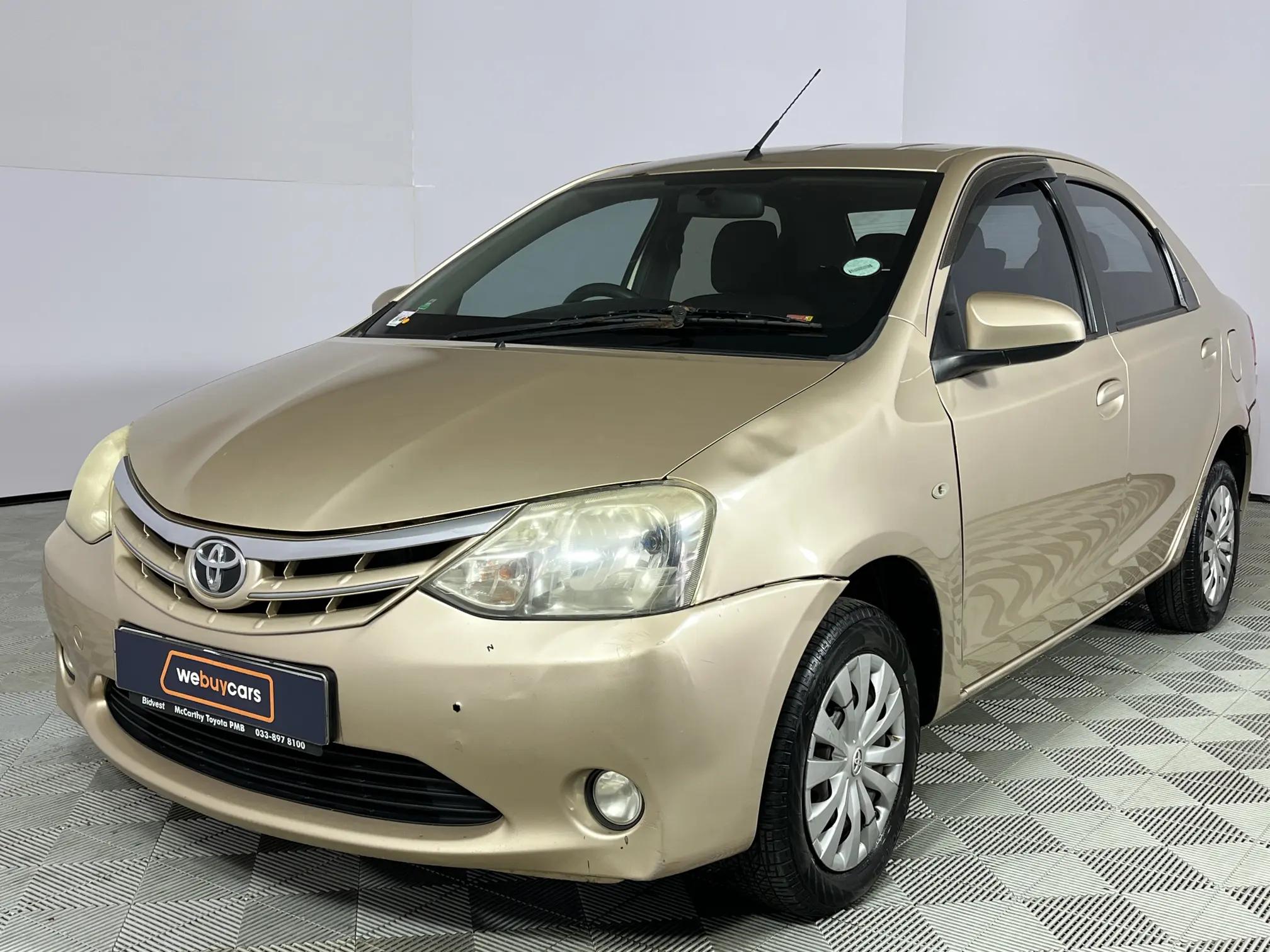 Toyota Etios 1.5 Xs/Sprint 5 Door