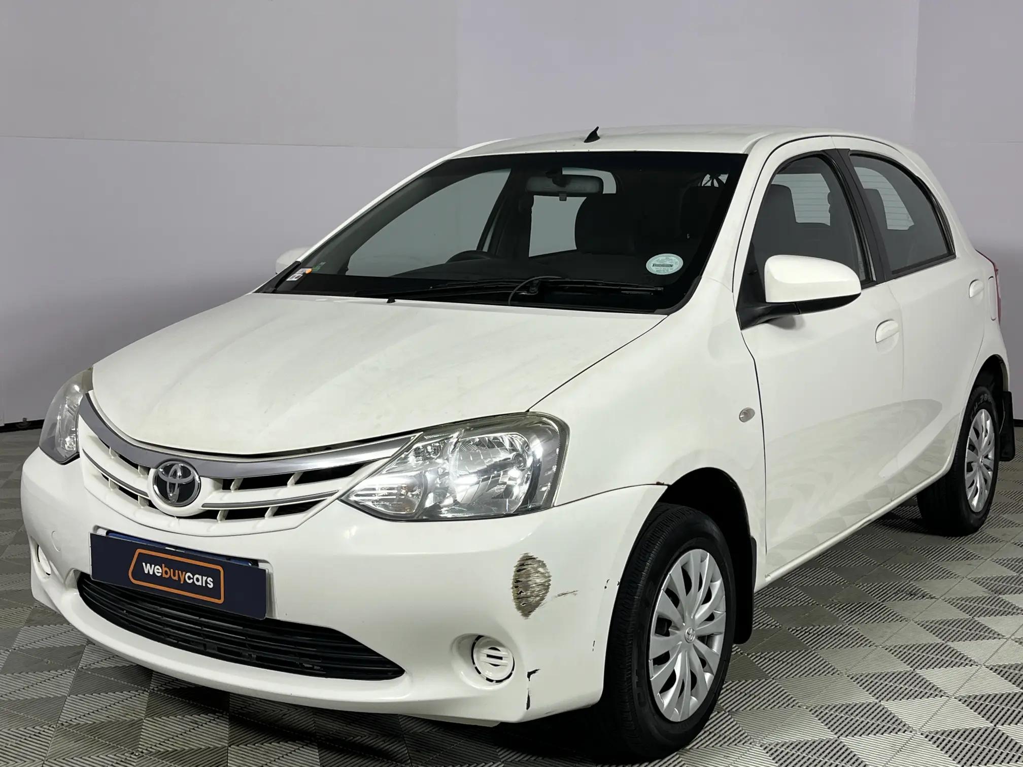 Toyota Etios 1.5 Xs/Sprint 5 Door