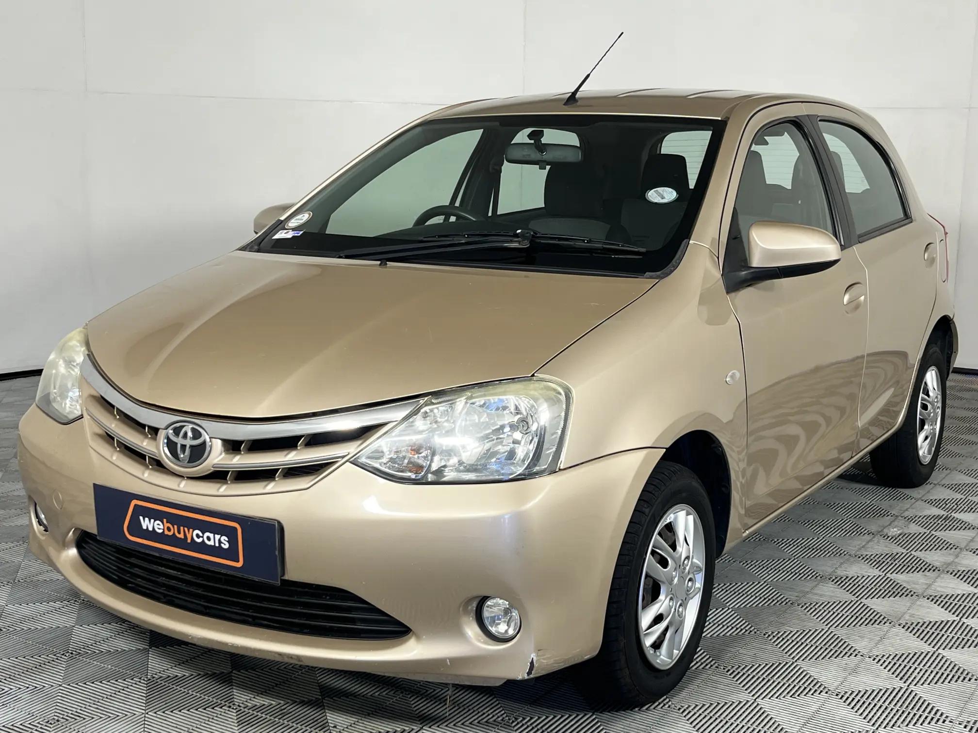 Toyota Etios 1.5 Xs/Sprint 5 Door