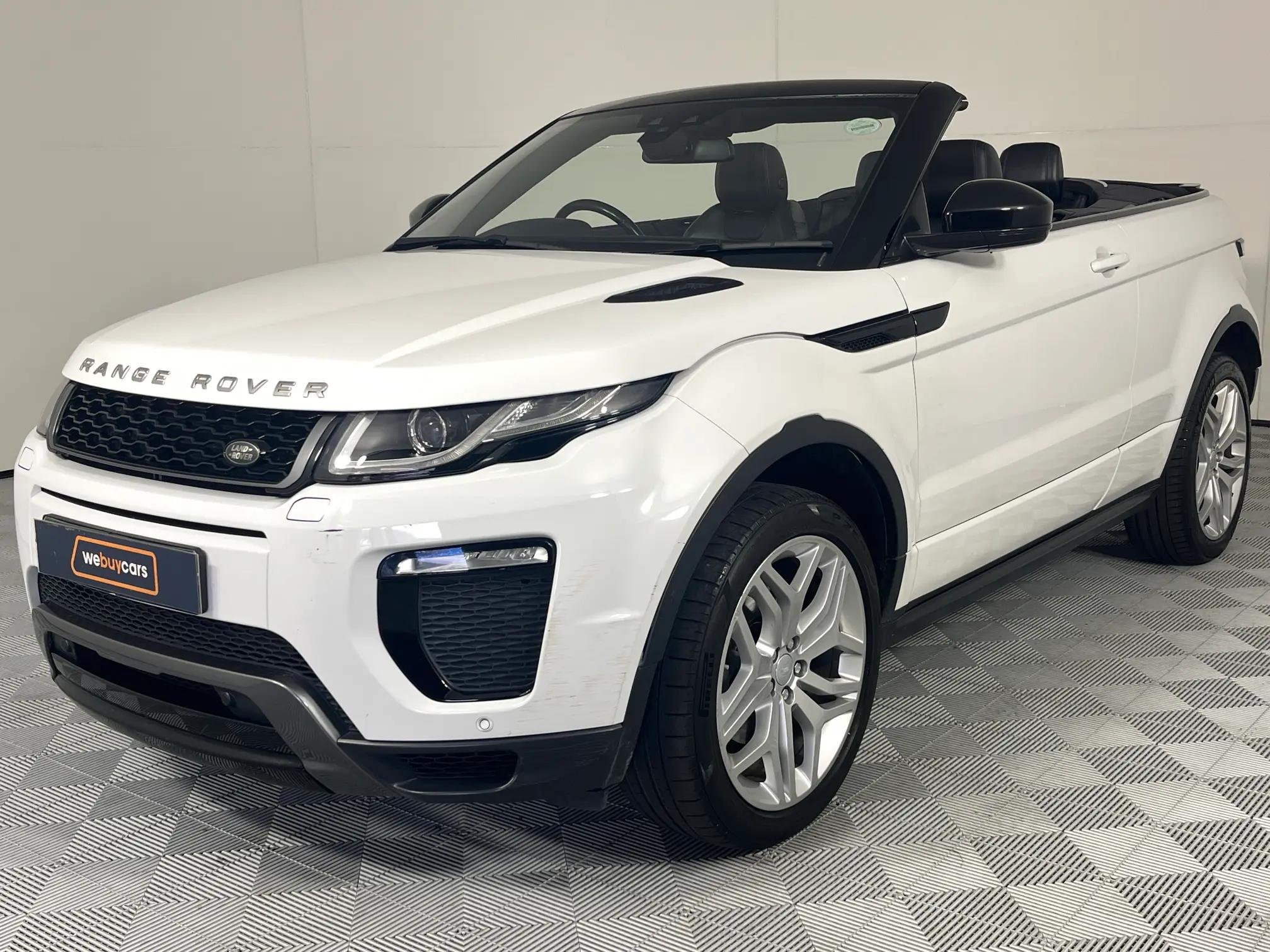 Land Rover Evoque 2.0 Si4 Convertible for sale - R 527 900 | Carfind.co.za