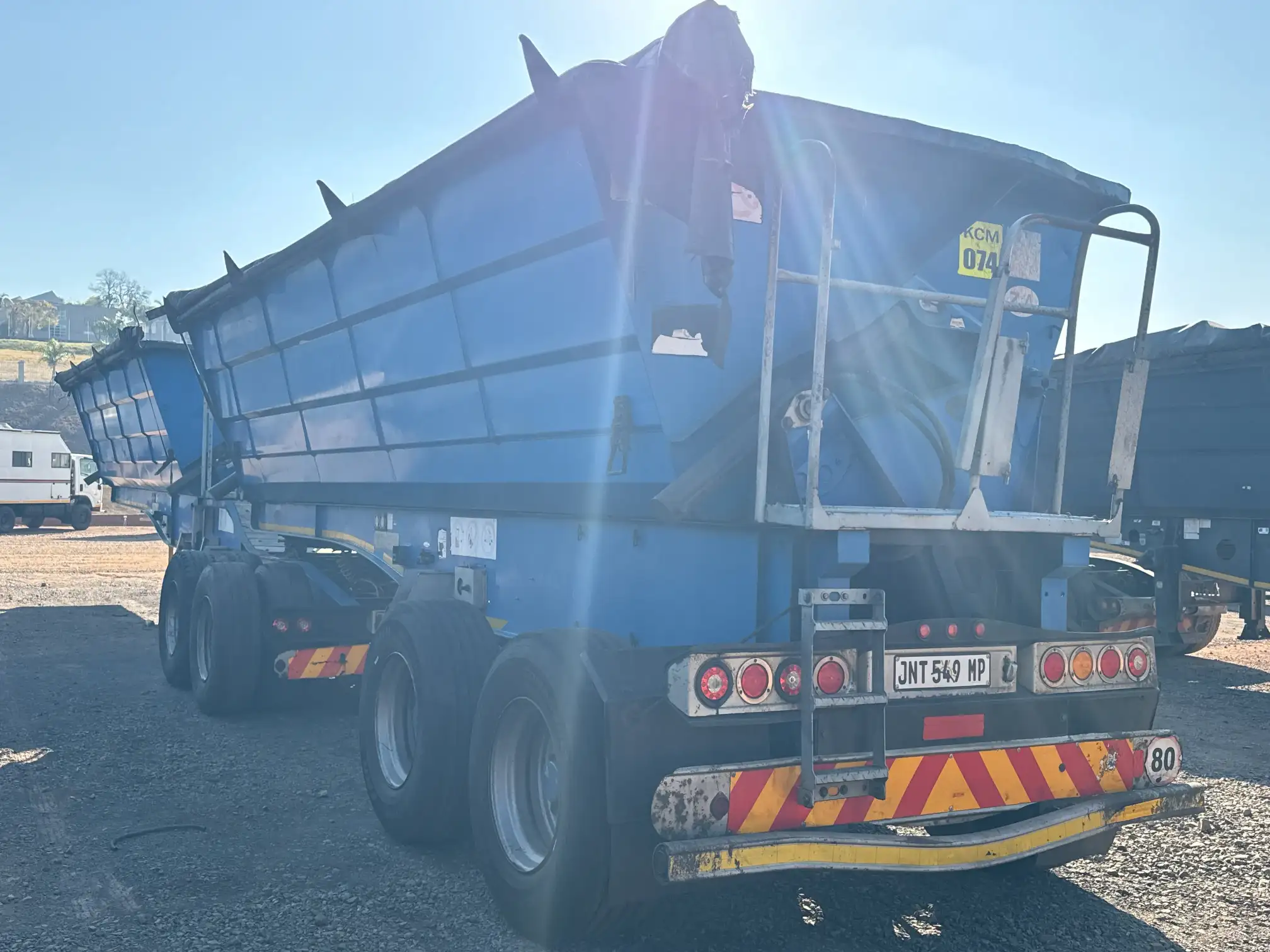 SA Truck Bodies side tipper